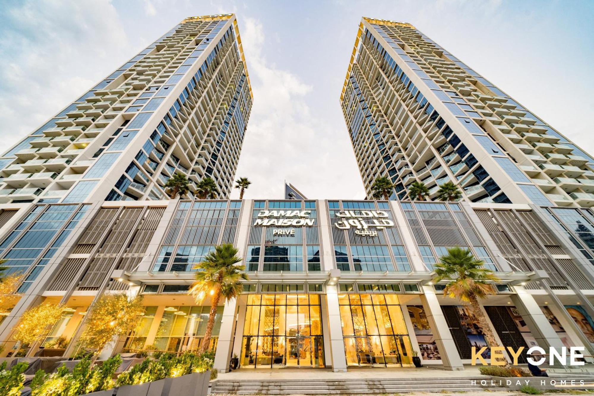 Sleek Studio In Prive With Stunning Canal View Dubaj Exteriér fotografie